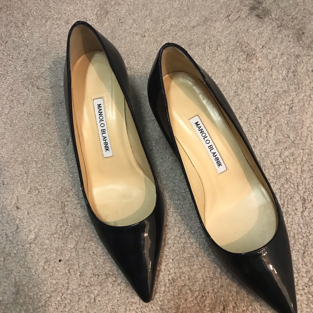 Manolo Blahnik kitten heels